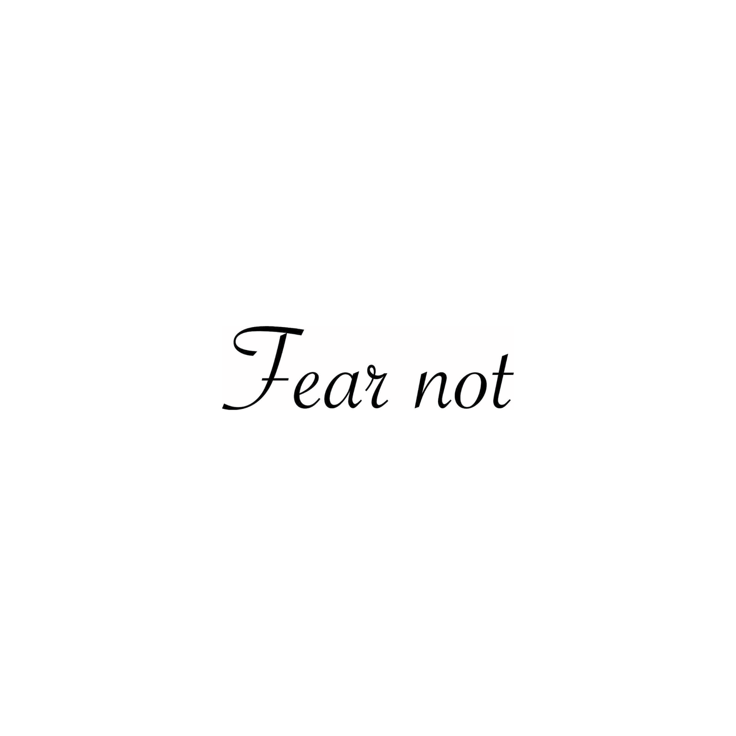 fear not (set of 2)
