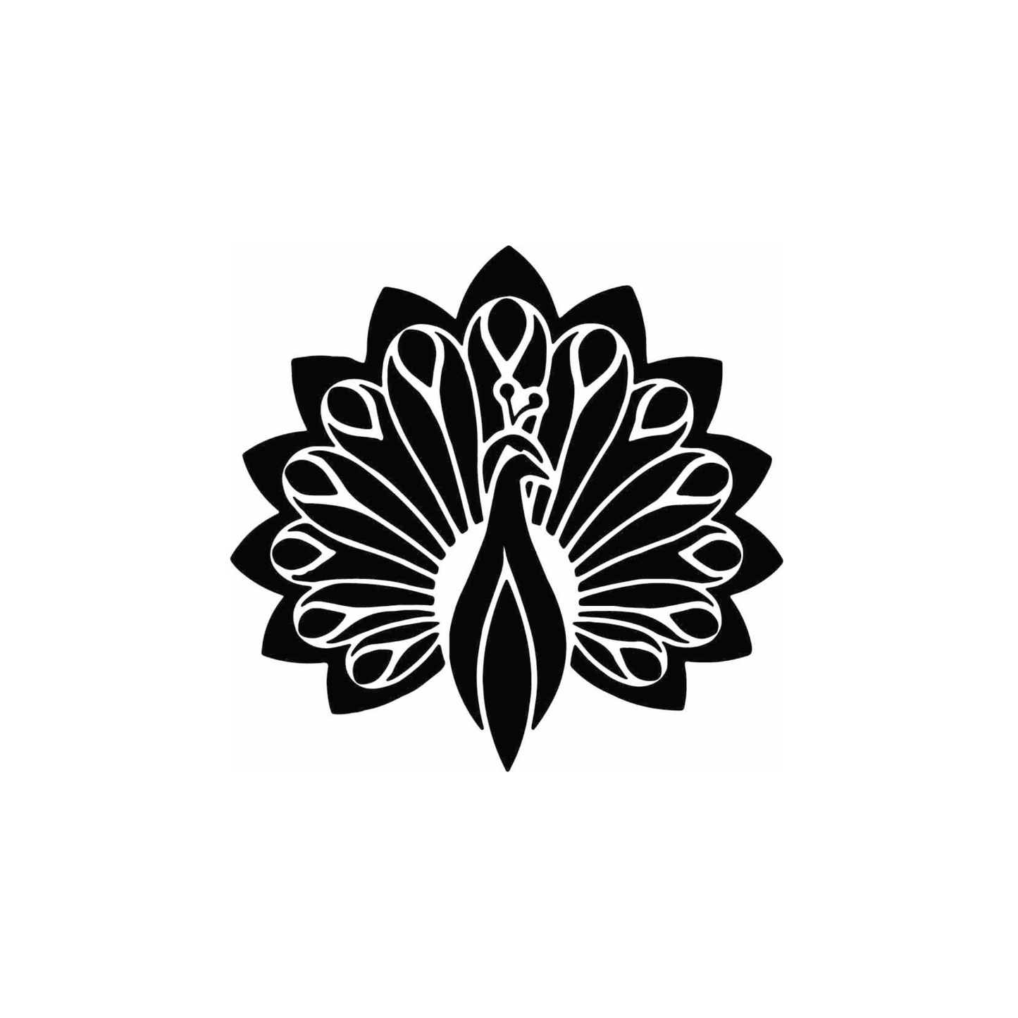 peacock (set of 2)