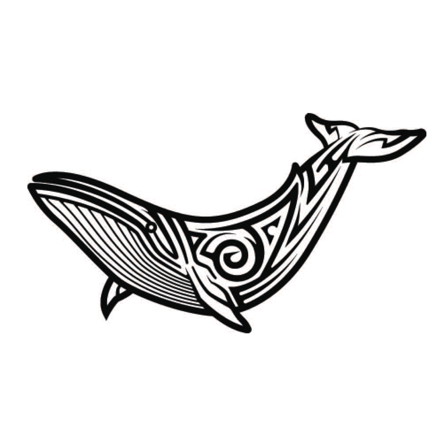 tribal whale