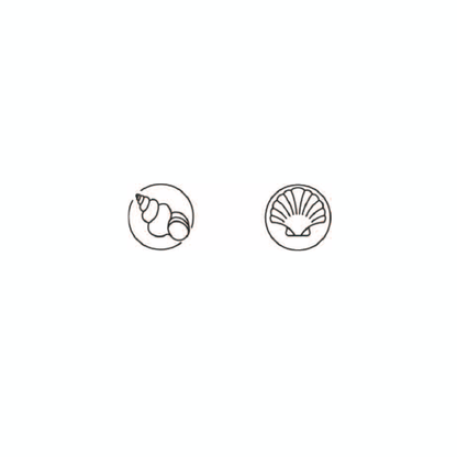 finger shells (2 sets of two)