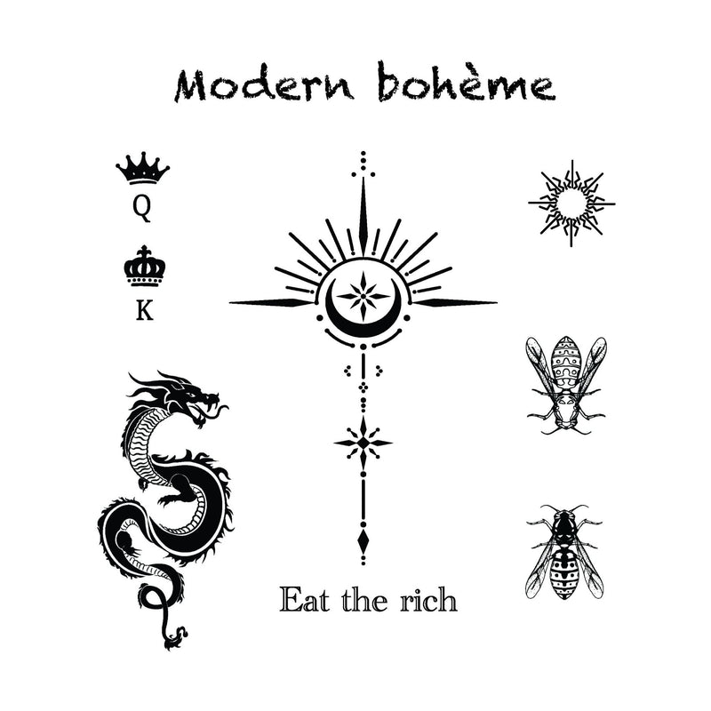 Modern Boheme Tattoo Pack