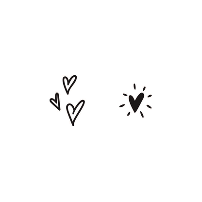 sweethearts (2 sets of 2)